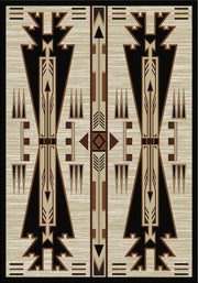 Native Arrow Rustic Lodge Rug 4x5 5x8 8x11 | The Cabin Shack