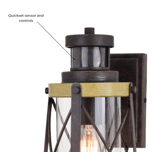 Lazy Oak Outdoor Motion Sensor Wall Light | The Cabin Shack 2