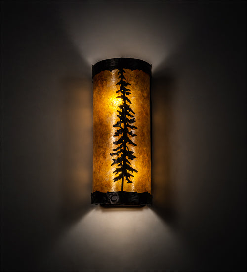 Tahoe Evergreen Pine Tree Wall Sconce