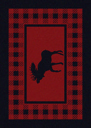 Cabin Decor - Red Moose Retreat Lodge Rug Collection - The Cabin Shack