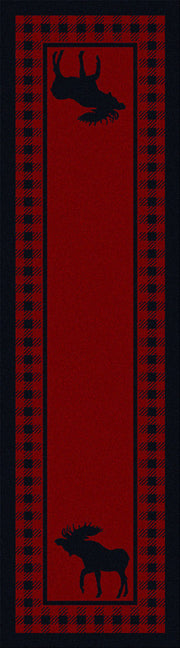 Cabin Decor - Red Moose Retreat Lodge Rug Collection - The Cabin Shack