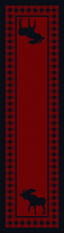 Cabin Decor - Red Moose Retreat Lodge Rug Collection - The Cabin Shack