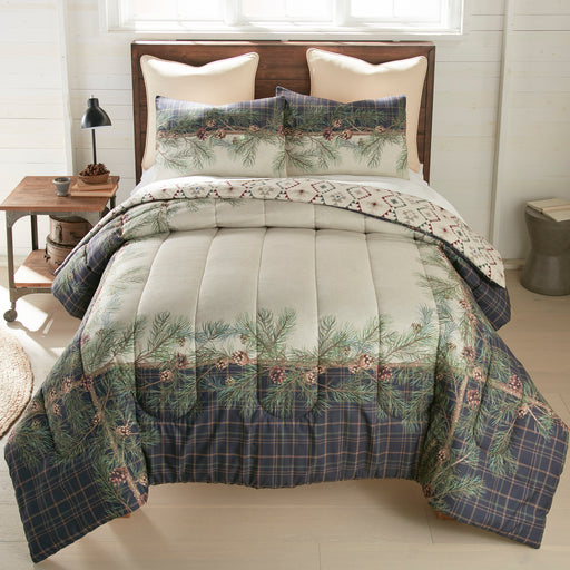 Mountain Pine Forest Comforter Set | The Cabin Shack