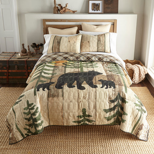 Mountain Valley Bear Trail Comforter Set | The Cabin Shack