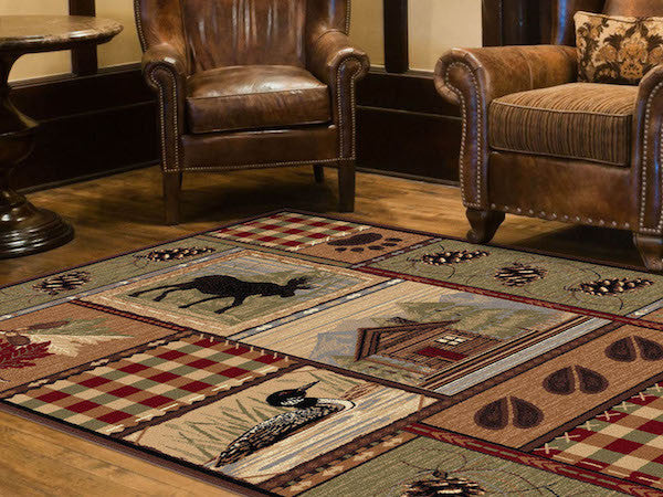 Rocky Ridge Rustic Rug Collection