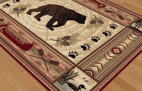 Teton Ridge Rustic Rug Collection