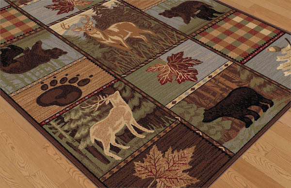 Rocky Ridge Rustic Rug Collection