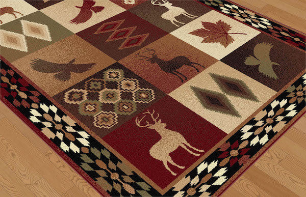High and Low Places Rug