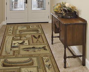 Glacier Lake Rustic Lodge Rug Runner | The Cabin Shack