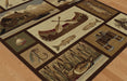 Shadow Mountain Lake Rustic Lodge Rugs | The Cabin Shack