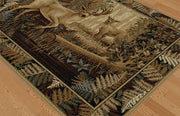 Deer Mates Rustic Lodge Rug Collection 3 | The Cabin Shack
