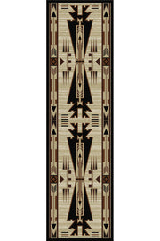 Native Arrow Rustic Lodge Rug 2x8 | The Cabin Shack