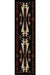 Native Arrow Black Rustic Lodge Rug 2x8 | The Cabin Shack