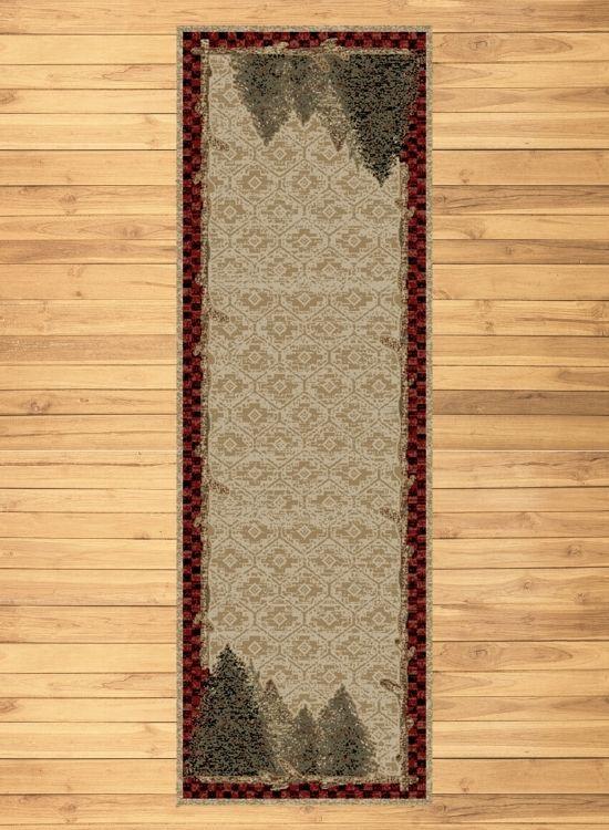 Nature Beige Rug Runner | The Cabin Shack