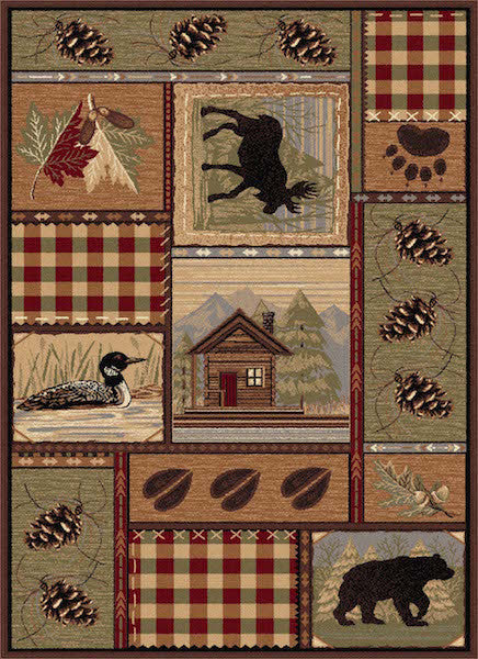 Northern Getaway Rug | The Cabin Shack