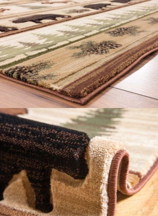Ponderosa Rug Corners | The Cabin Shack