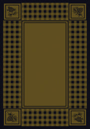 Cabin Decor - Green Pinecone Retreat Lodge Rug Collection - The Cabin Shack