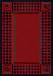 Cabin Decor - Red Pinecone Retreat Lodge Rug Collection - The Cabin Shack
