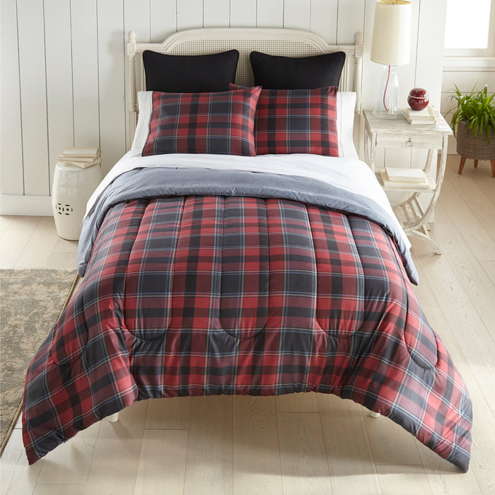 Redwood Heritage Plaid Comforter Set | The Cabin Shack