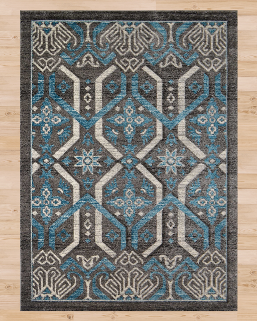 Rio Rancho Gray Rug | The Cabin Shack