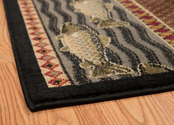 River Trout Rug | The Cabin Shack