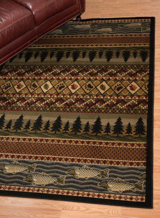River Trout Rug | The Cabin Shack