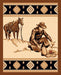 Cowboys Like Us Rustic Lodge Rug | The Cabin Shack