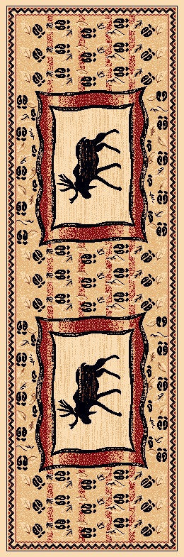Moose Tracks Rug