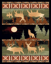 Night Vision Rustic Lodge Rug Collection | The Cabin Shack