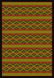 Southwestern Braid Rustic Lodge Rug | The Cabin Shack