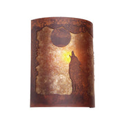 Rustic Wall Sconce | Howl at the Moon | The Cabin Shack 