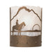 Rustic Wall Sconce | Cowboy Sunset | The Cabin Shack