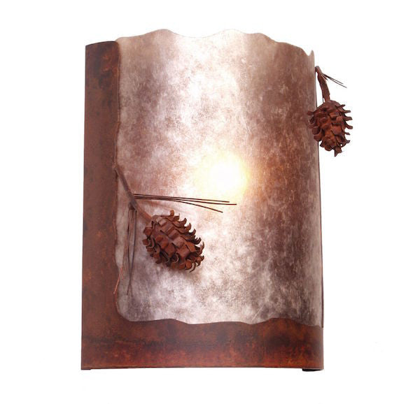 Rustic Wall Sconce | Timber Ridge Ponderosa | The Cabin Shack 