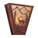 Rustic Wall Sconce | Vegas Elk | The Cabin Shack