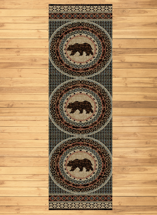 Spirit Lake Multi Rug Runner | The Cabin Shack