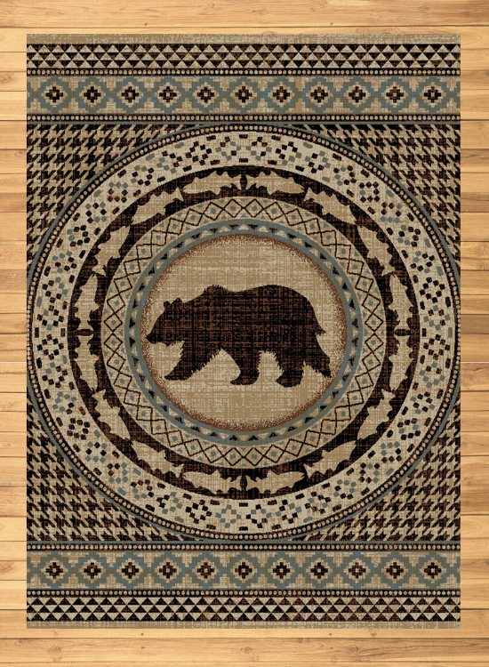 Spirit Walk Rug Collection Spirit Lake Rug | The Cabin Shack