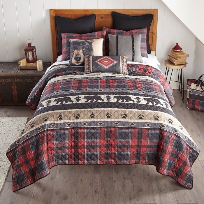 Cub Lake Textured Trailhead Comforter Set | The Cabin Shack