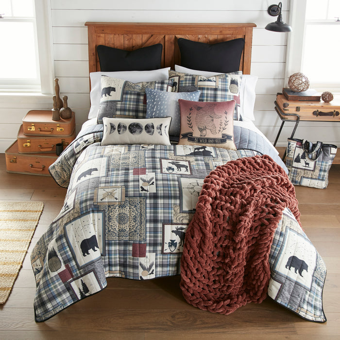 Textured Lumpy Ridge Trailhead Comforter Set | The Cabin Shack