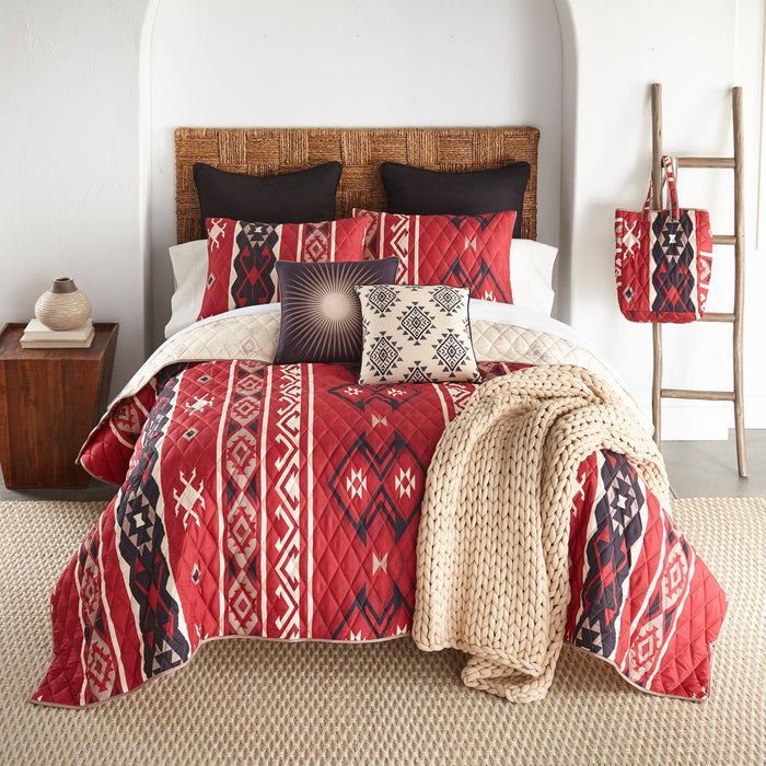 Textured Southwestern Costa Mesa Pattern Comforter Set | The Cabin Shack