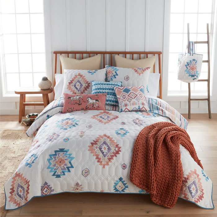 Southwestern Diamond Pattern Comforter Set