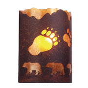 A Bear Was Here Wall Sconce | The Cabin Shack