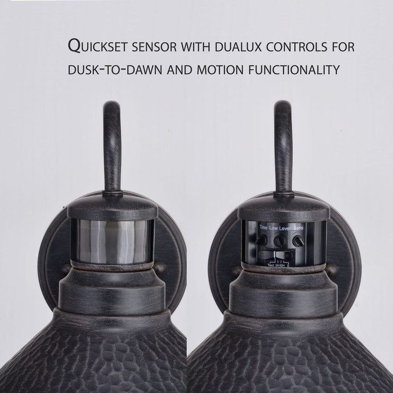 Valley Ridge Outdoor Motion Sensor Wall Light | The Cabin Shack