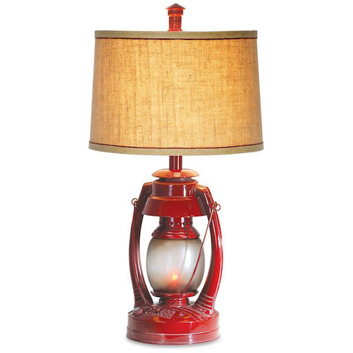 Vintage Lantern Table Lamp for Rustic Decor | The Cabin Shack