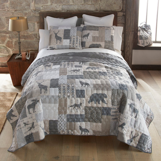 White Creek Animal Forest Comforter Set | The Cabin Shack