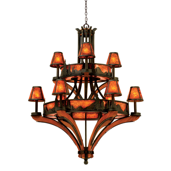 Aspen Treescape Chandelier - 9 Light | The Cabin Shack