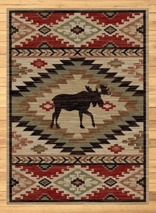 Autumn Moose Rug Rug | The Cabin Shack