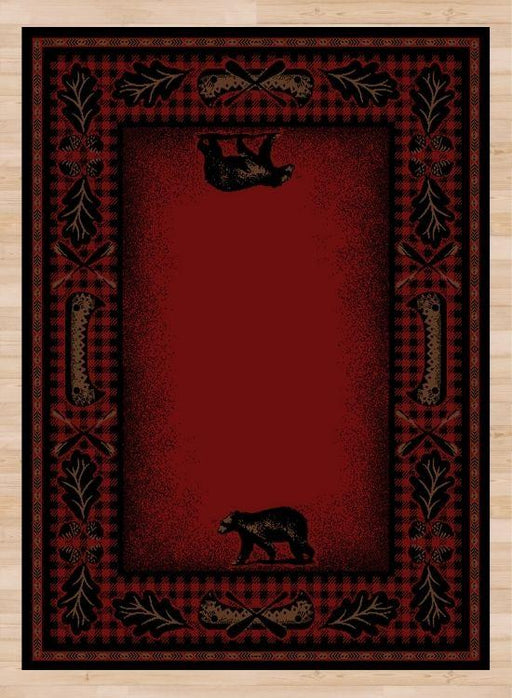 Bear Hearth Rug | The Cabin Shack