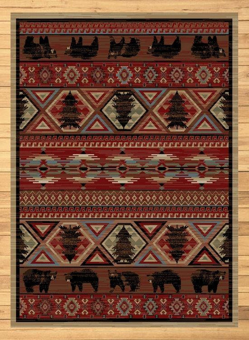 Bear Mirage Rug | The Cabin Shack