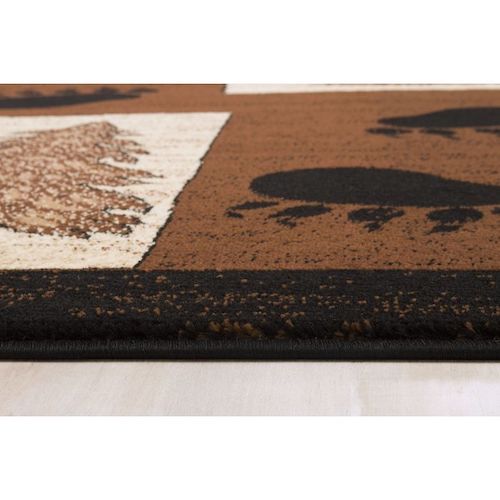 Bear Tracks Rug Pile Height | The Cabin Shack