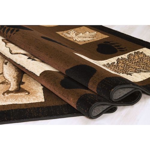 Bear Tracks Rug Pile Height | The Cabin Shack